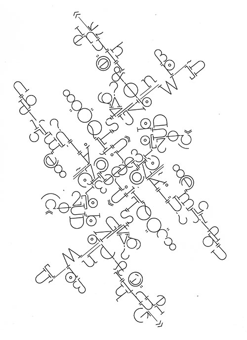 Visual Poetry: derek beaulieu